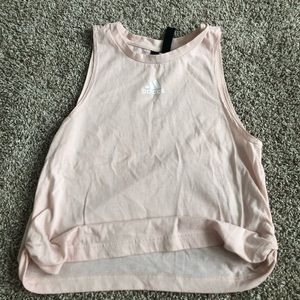 Adidas tie side tank top